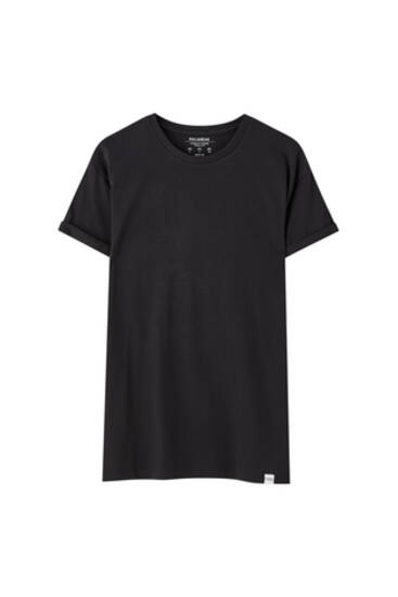 Basic muscle fit T-shirt