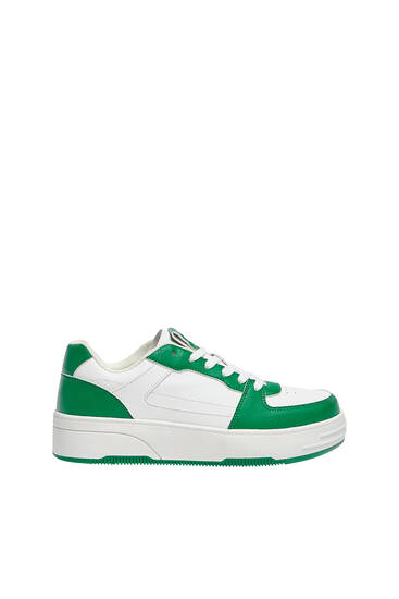 sconto 99% Pull&Bear Sneakers MODA DONNA Scarpe In pizzo Verde 38 