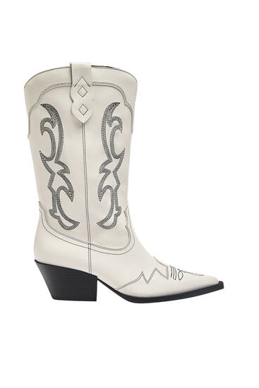Embellished cowboy boots