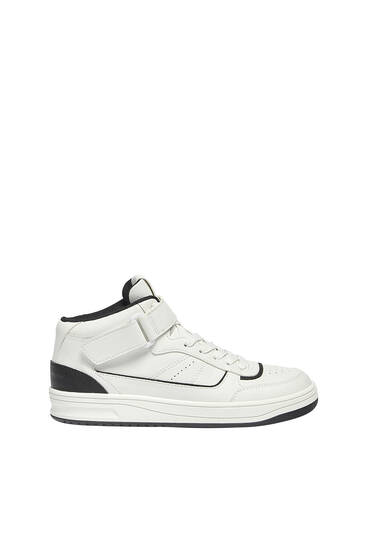 Retro high-top trainers