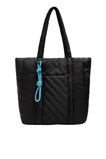 Quilted tote bag