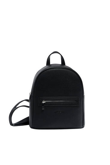 City backpack with pocket detail