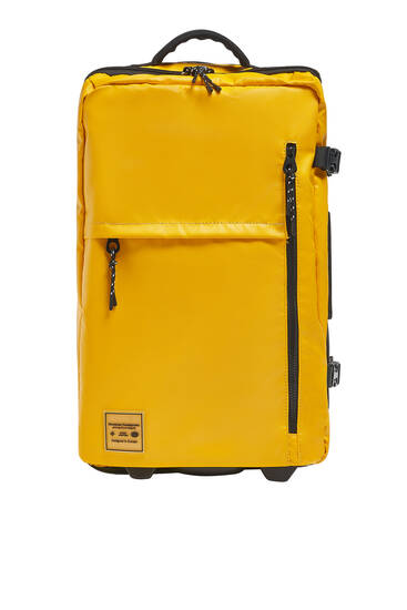 Rubberised carry-on bag