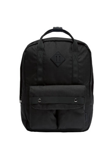 Double-pocket backpack