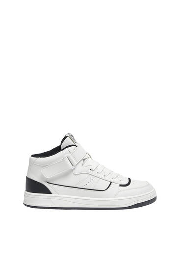 Retro high-top trainers