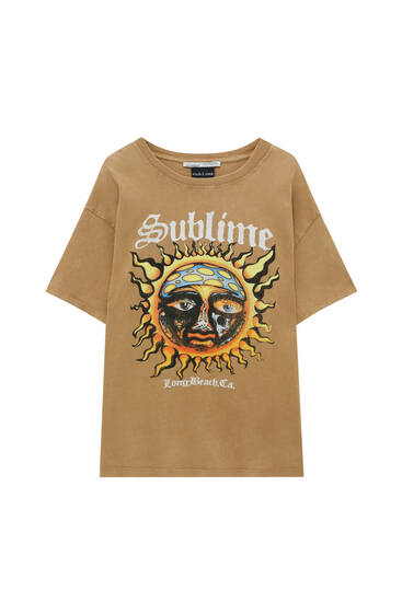 T-shirt dos Sublime Long Beach Ca