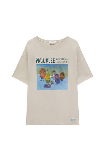 Paul Klee Kindergruppe görselli t-shirt
