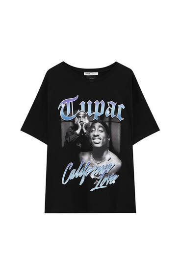 T-shirt do Tupac com California Love