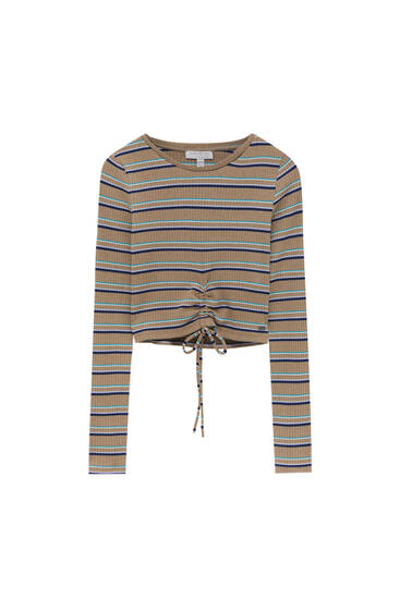 Camisetas de Manga Larga de Mujer | PULL\u0026BEAR