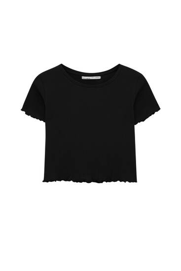 T-shirts - Clothing - Woman - PULL&BEAR United Arab Emirates