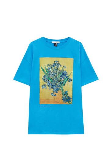Koszulka z obrazem „Irysy” Van Gogha