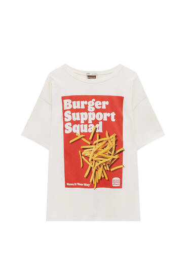 Tričko Burger King „Burger Support Squad“