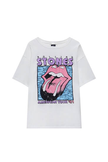 The Rolling Stones American Tour T-shirt - pull\u0026bear