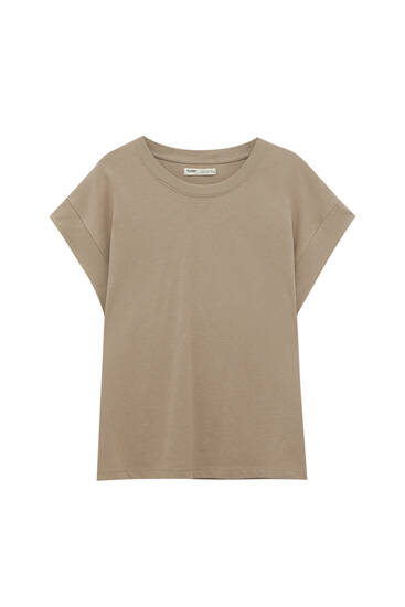 Camisetas Básicas de Mujer | PULL\u0026BEAR