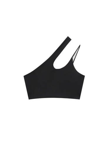 Crop top with double straps