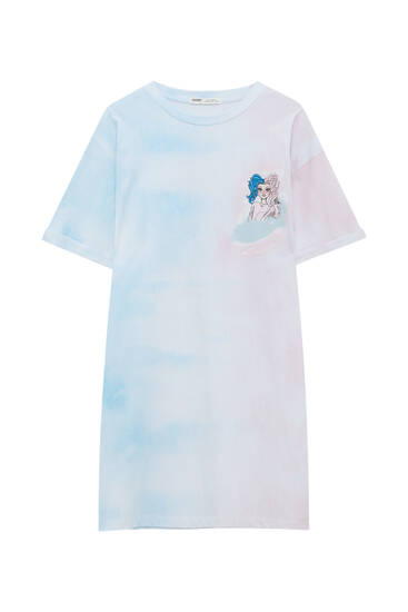 Anime T-shirt dress - PULL\u0026BEAR