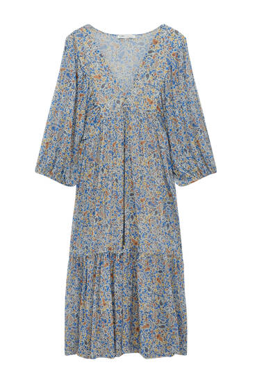 Vestidos Midi de Mujer | PULL\u0026BEAR