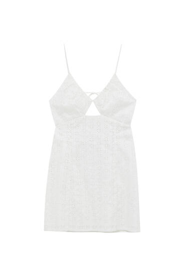 pull and bear slip dress