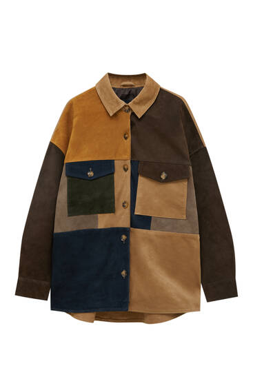 Suede overshirt limited edition