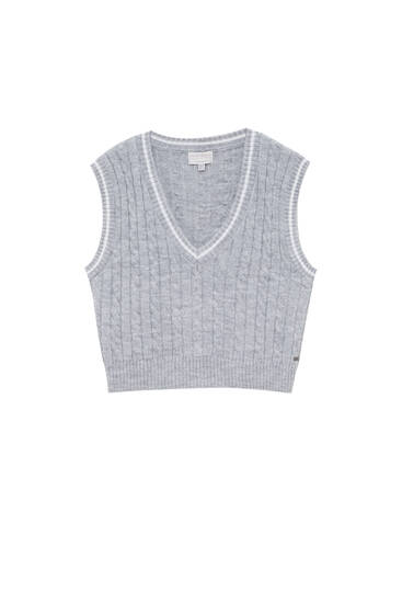 Chalecos - Punto - Ropa - Mujer - PULL\u0026BEAR España