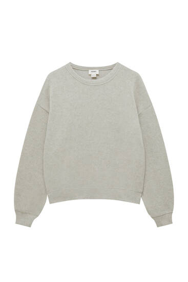 Basic oversize soft touch sweatshirt