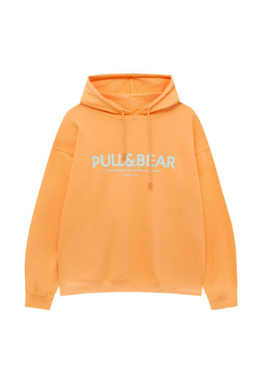 Pull&Bear logo hoodie