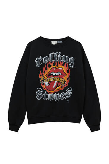 Rolling Stones Tattoo You baskılı sweatshirt