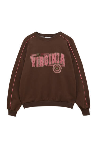 Sportska majica koledž stila Virginia