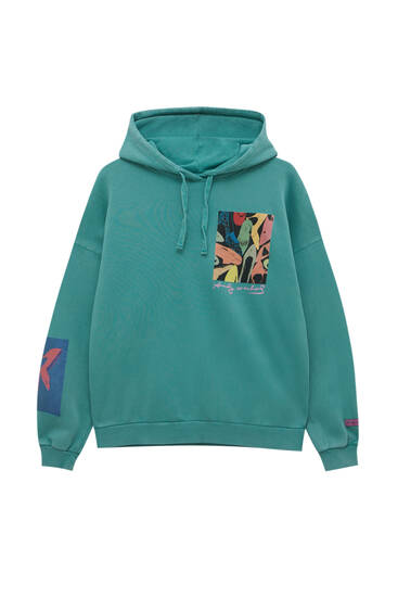 Andy Warhol print hoodie
