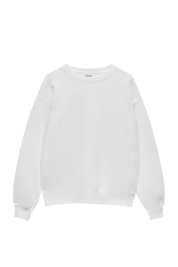 white womens sweatshirt