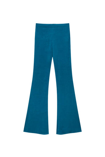 Flowing bell bottom trousers