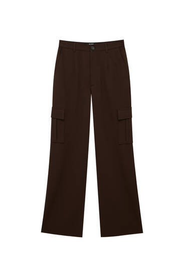 Pantaloni cargo eleganti - PULL\u0026BEAR