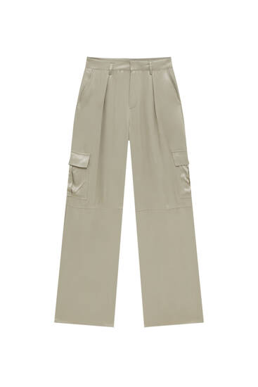 Pantalones Cargo de Mujer | PULL\u0026BEAR