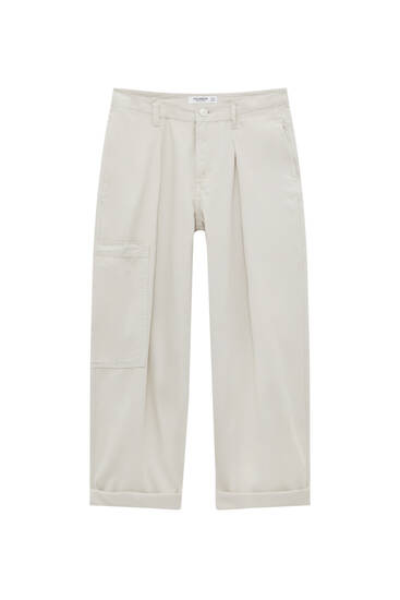 Pantalones Cargo de Mujer | PULL\u0026BEAR