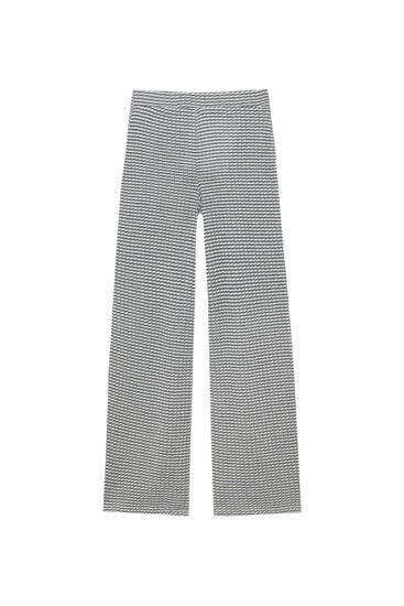 Pantalón punto rayas - PULL\u0026BEAR