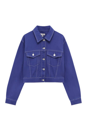 pull and bear nylon jacket