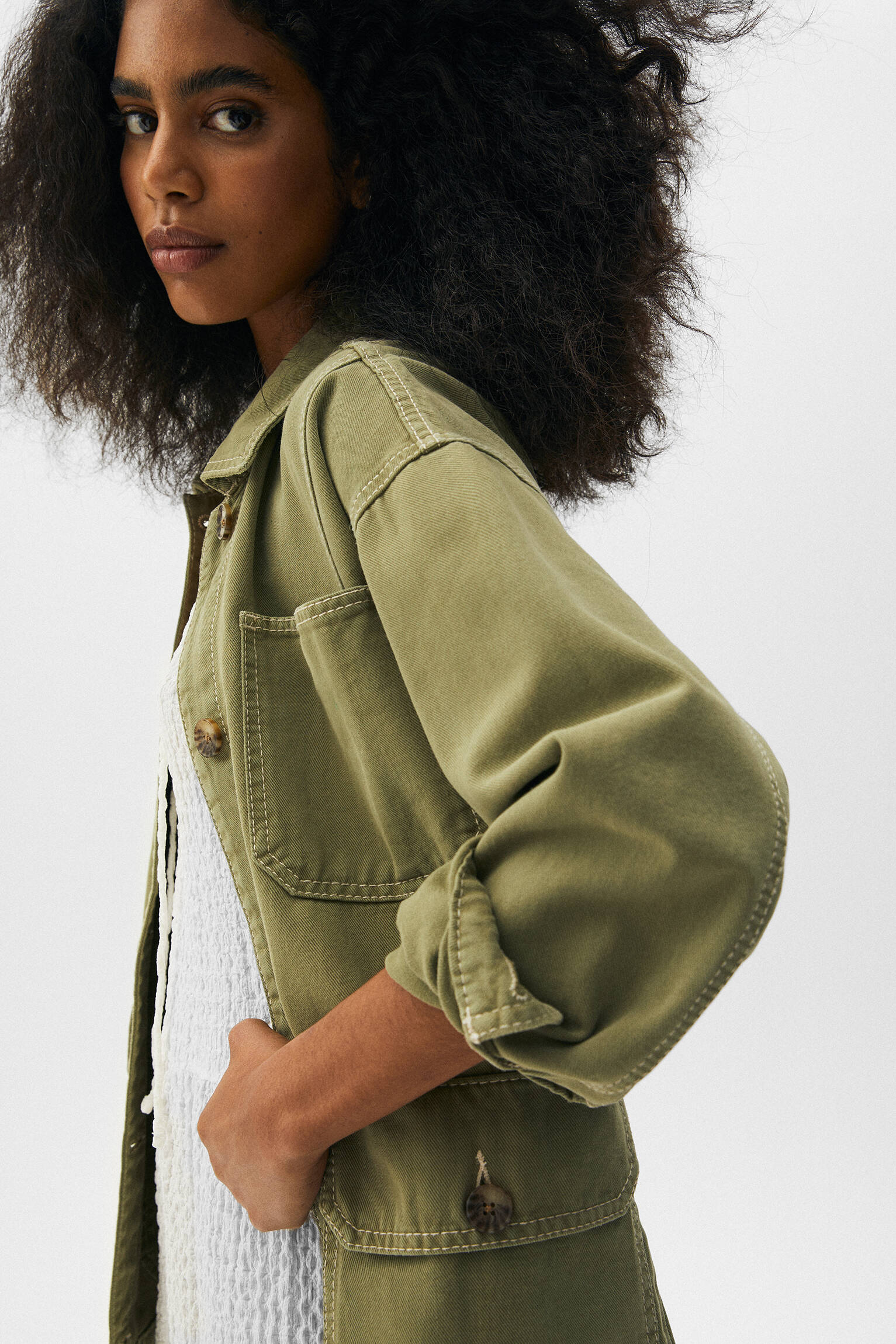 pull and bear worker jacket