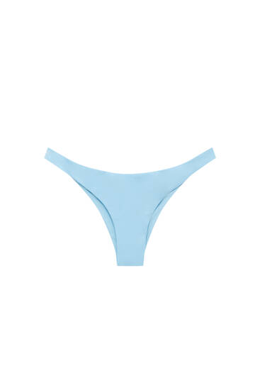 Blue bikini bottoms