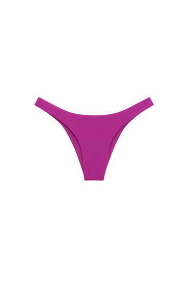 Plum coloured bikini bottoms