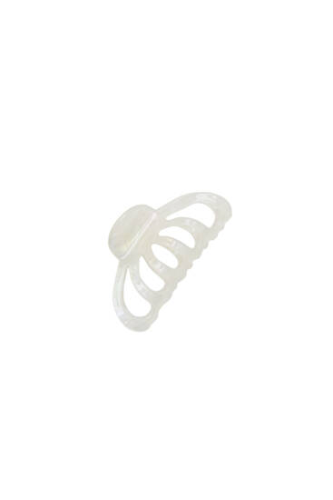 Pearly hair clip
