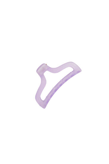 Lilac hair clip