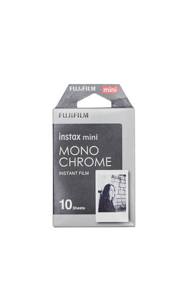 Película fotográfica Fujifilm Instax Mini B&W Monochrome