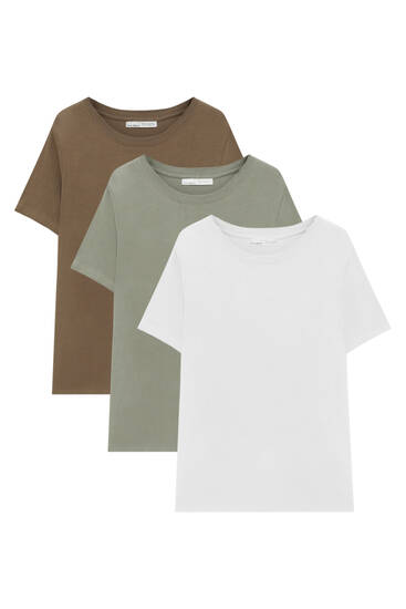 Pack of short sleeve T-shirts