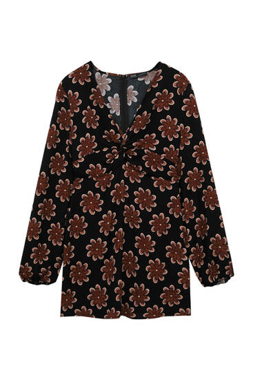 robe femme pull and bear