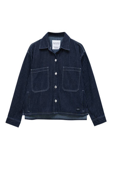 sobrecamisa pull and bear mujer