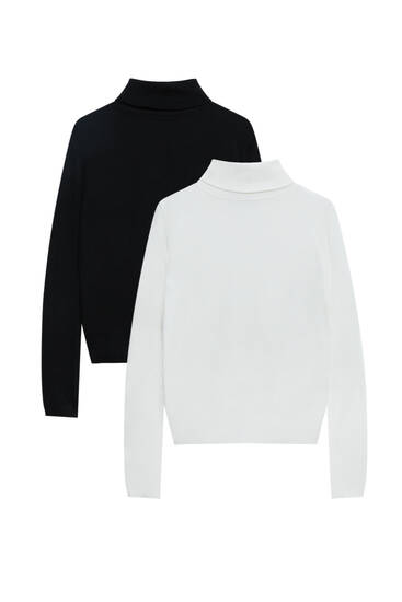 Pack of high neck sweaters
