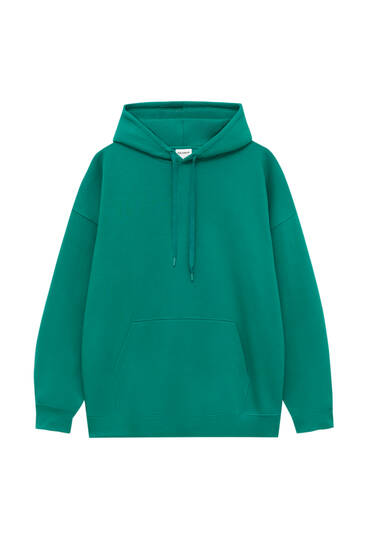 Coloured oversized hoodie
