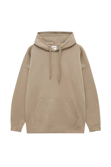 pull and bear white sweatshirt