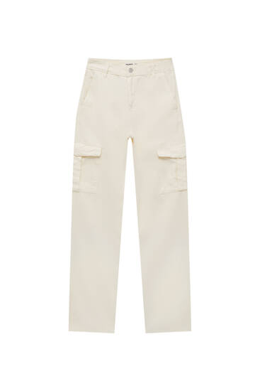 Pantalones Cargo de Mujer | PULL\u0026BEAR