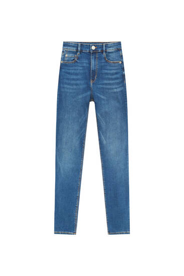 Blue Jean Push Up Pull And Bear Jean Pull And Bear Femme Push Up